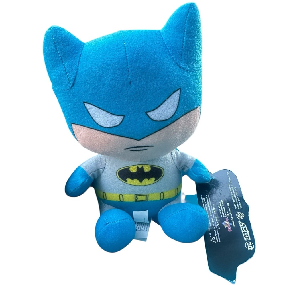Batman Justice League‎ 7" Plush Toy Factory Stuffed Dolls DC Comics w Tag